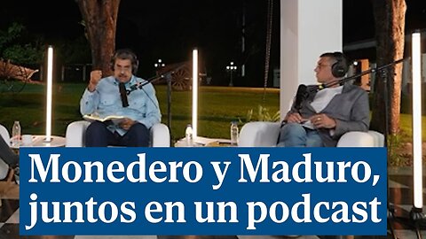 Juan Carlos Monedero y Nicolás Maduro juntos en un podcast: "Ayuso de joven era falangista"