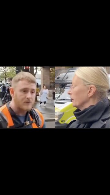 Based British Woman CANNOT Stand Eco “Activist” Blocking Traffic