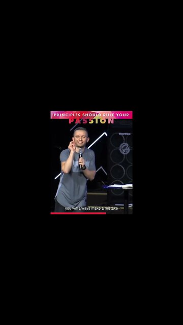 Don't Let Your Passions Override Your Principles