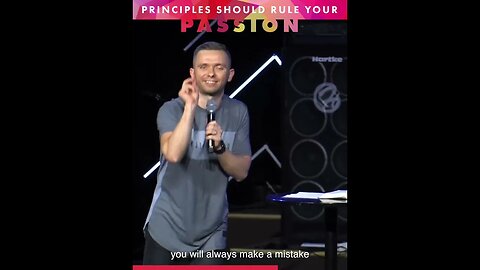 Don't Let Your Passions Override Your Principles