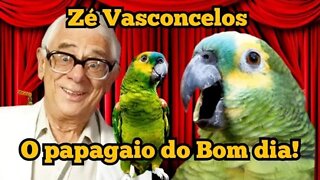 Zé Vasconcelos: o papagaio do Bom dia 🦜