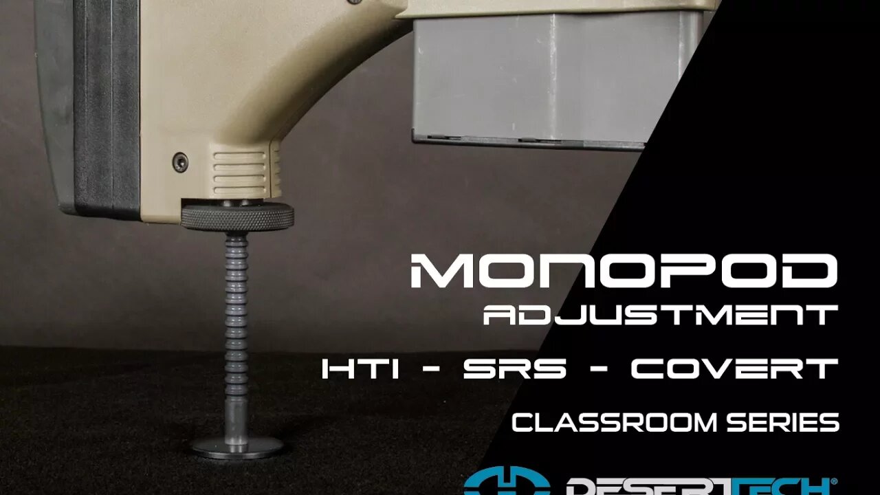 Desert Tech Monopod Adjustment | Desert Tech