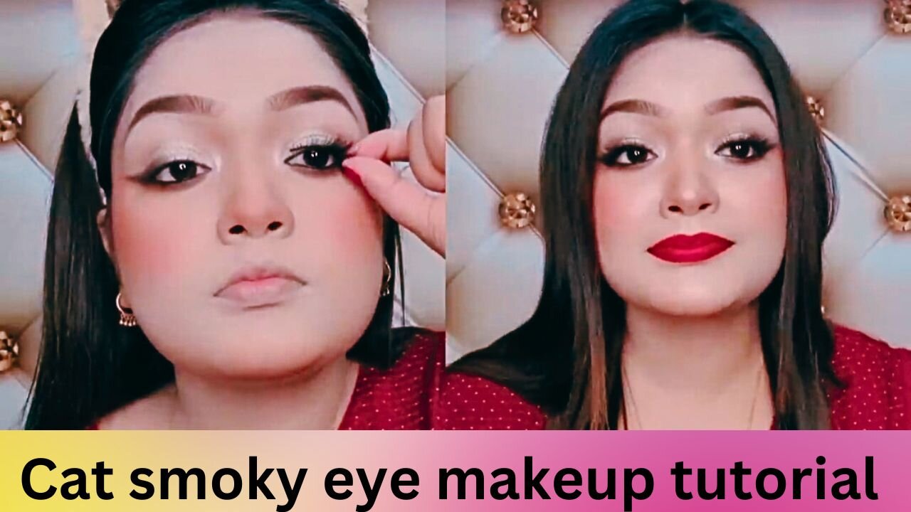 Smoky Cat eye makeup tutorial