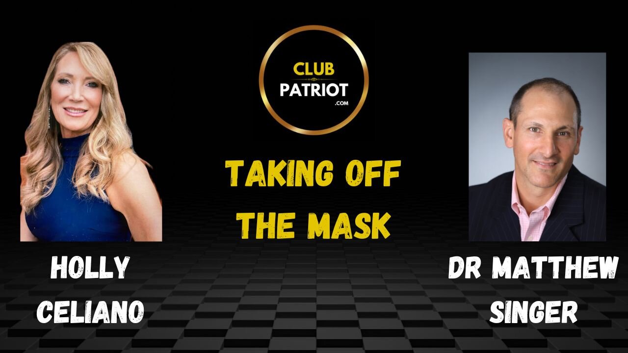 Holly Celiano & Dr Matthew Singer Taking Off The Mask