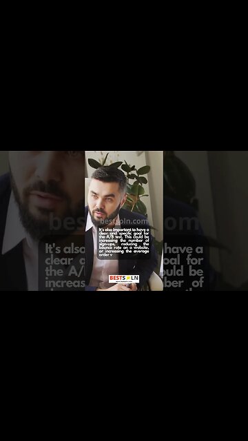 Have a Clear and Specific Goal | How to Perform AB Testing | #shorts #abtesting #digitalmarketing