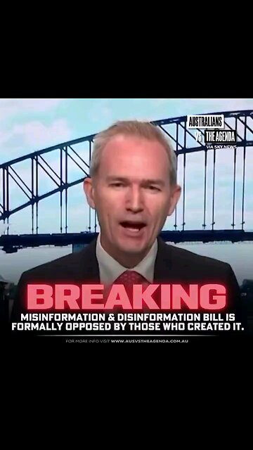 Australian Liberal Party Announces They Will Combat The Misinformation Disinformation Bill