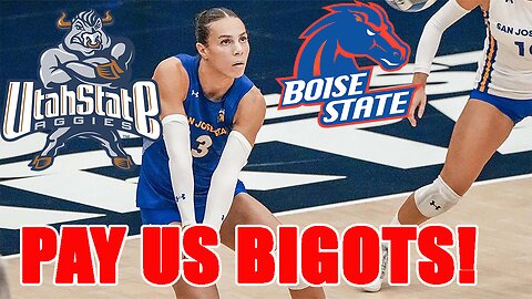 SJSU EXTORTS teams that FORFEITED volleyball matches because of TRANSGENDER player Blaire Fleming!