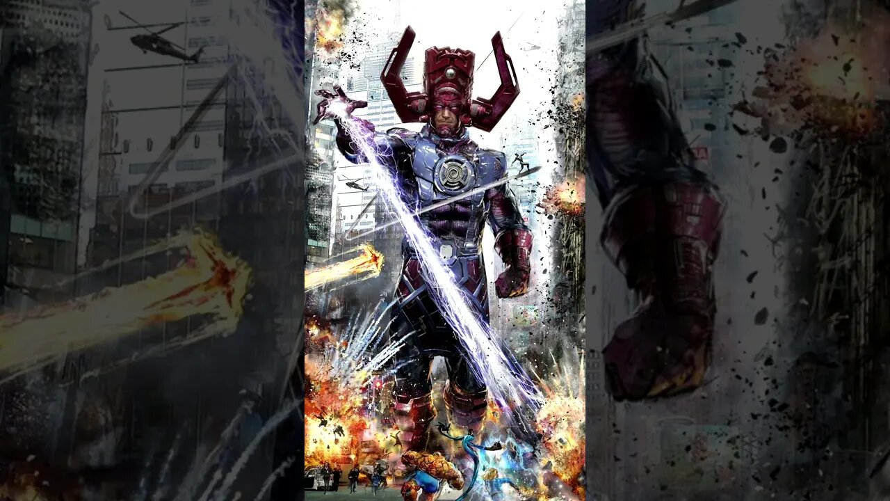 HISTÓRIA GALACTUS -MARVEL #shorts #marvel