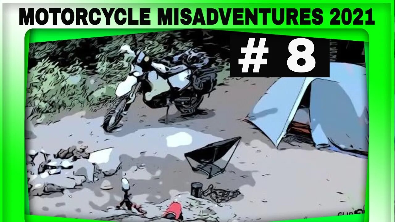 MOTORCYCLE MISADVENTURES 2021: (EPISODE 8) HIGHWAY 40 ROASTING CO. MOTO CAMP