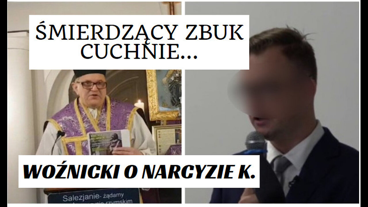 PREZES SIĘ ZEŚWINIŁ "ROAST" WOŹNICKIEGO (NARCYZ K. STOWARZYSZENIE WIERNYCH TRADYCJI ŁACIŃSKIEJ) CZ.1