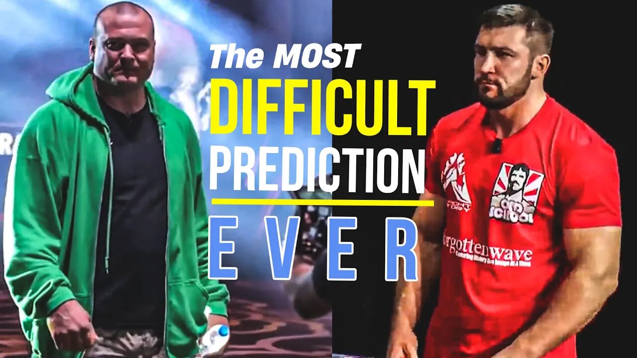 OFFICIAL PREDICTION Devon Larratt Vs Evgeny Prudnik