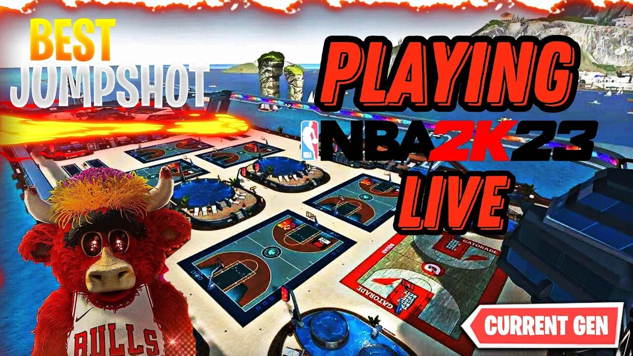 Playing NBA2K23 Live Repping Up + Best Jumpshot 2K23 And Best Build NBA2K23!