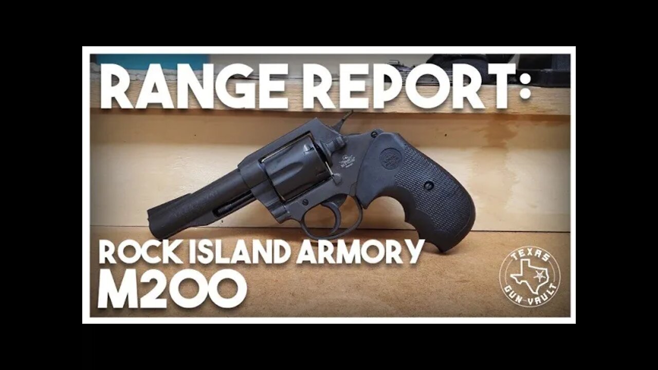 Range Report: Rock Island Armory (Armscor) M200 Revolver