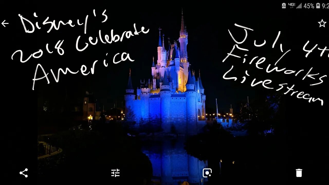 Live Stream - Walt Disney World 4th of July Fireworks