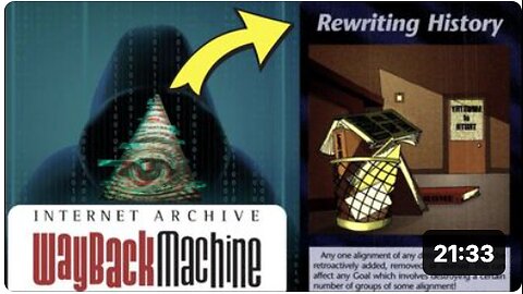 REWRITING HISTORY! Internet Archive "Way Back Machine" hacked! who would have a motive to do that?