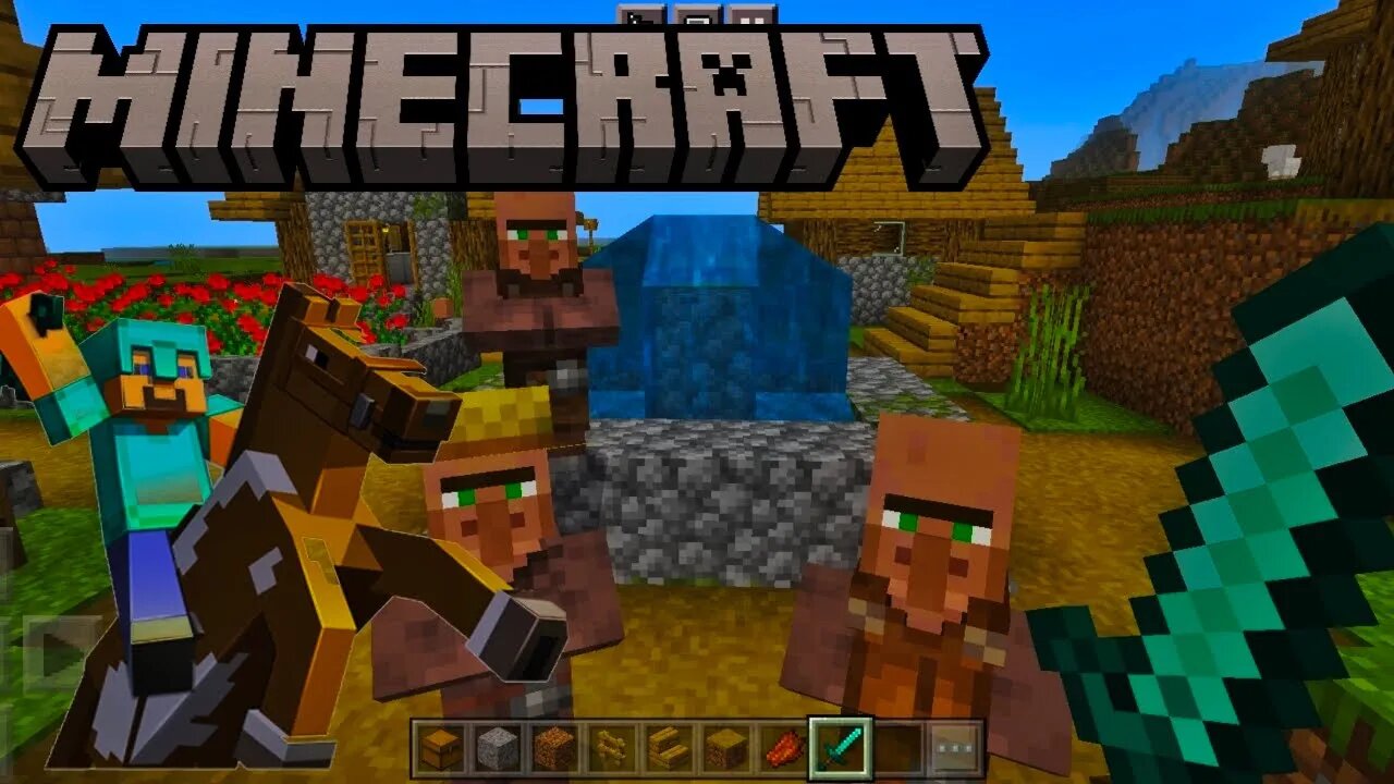 MINECRAFT - MEMBANTU MERAPIKAN DESA VILLAGER YANG BERANTAKAN🔥