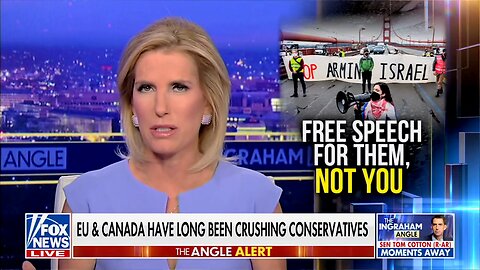 LAURA INGRAHAM: “FREE SPEECH FOR THEM, NOT YOU!”