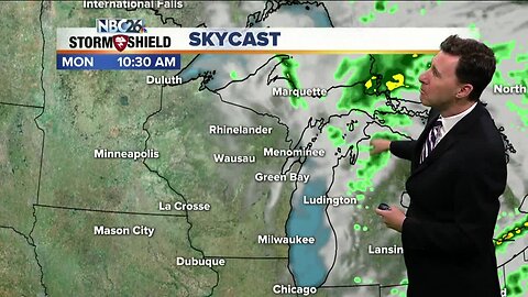 Michael Fish's NBC26 weather forecast