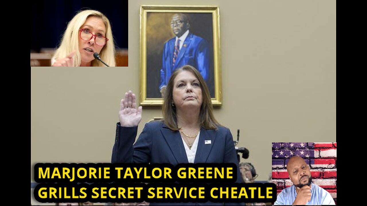 Marjorie Taylor Greene Grills Secret Service Director Cheatle in a Congressional Hearing.