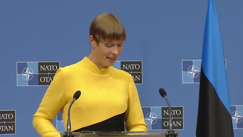 NATO Secretary General with the President of Estonia🇪🇪 Kersti Kaljulaid, 07 OCT 2020