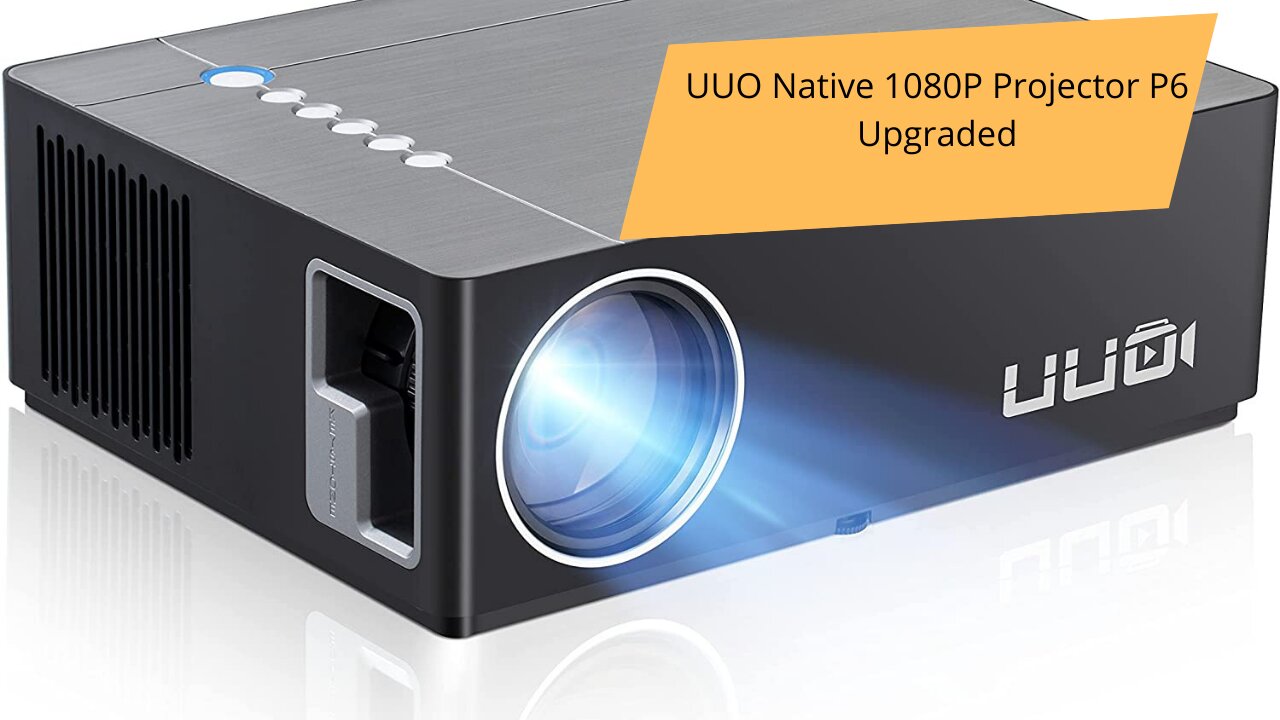 best projector under 200 | UUO Native 1080P Projector P6 Upgraded