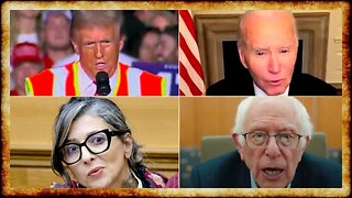 Trump TROLLS Biden For "Garbage" Comment, Congress CENSORS UN Human Report, Bernie PROTESTED