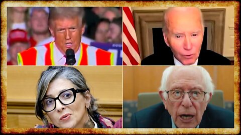 Trump TROLLS Biden For "Garbage" Comment, Congress CENSORS UN Human Report, Bernie PROTESTED