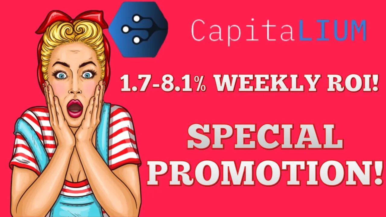 CAPITALIUM | NEW PLATFORM! EARN 1.7% -8.1% WEEKLY. NEW PROMO! #artificialintelligence #defi #crypto