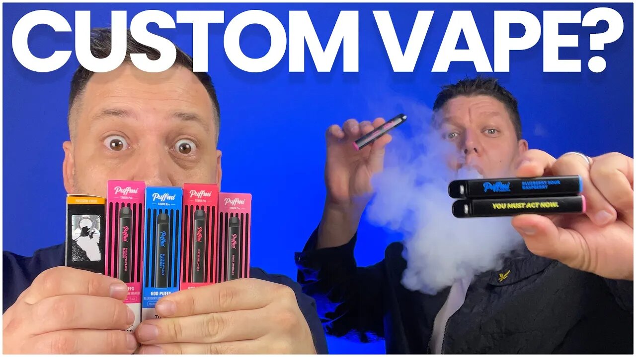 Fully Custom Vape!! PuffMi TX600 Pro Review