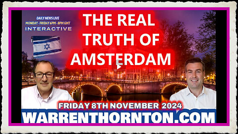 THE REAL TRUTH OF AMSTERDAM WITH WARREN THORNTON, PAUL BROOKER GORDON DIMMACK