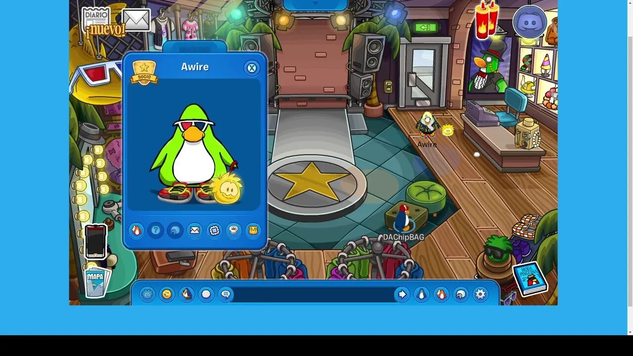 1 hora probando New Club Penguin