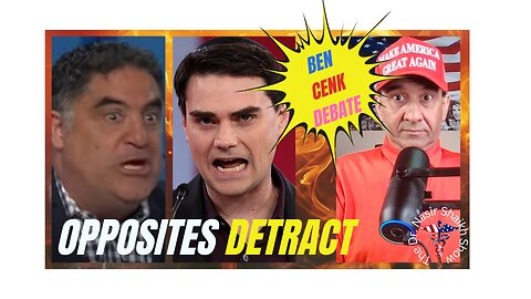 Epic Politicon Debate: Cenk Uygur Takes on Ben Shapiro - Battle of the Big Mouths