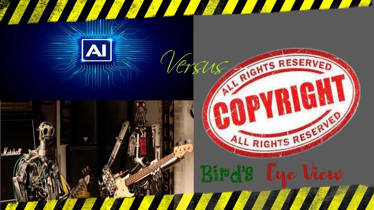 🟢 AI vs Copyright the war has already started - Birds Eye View