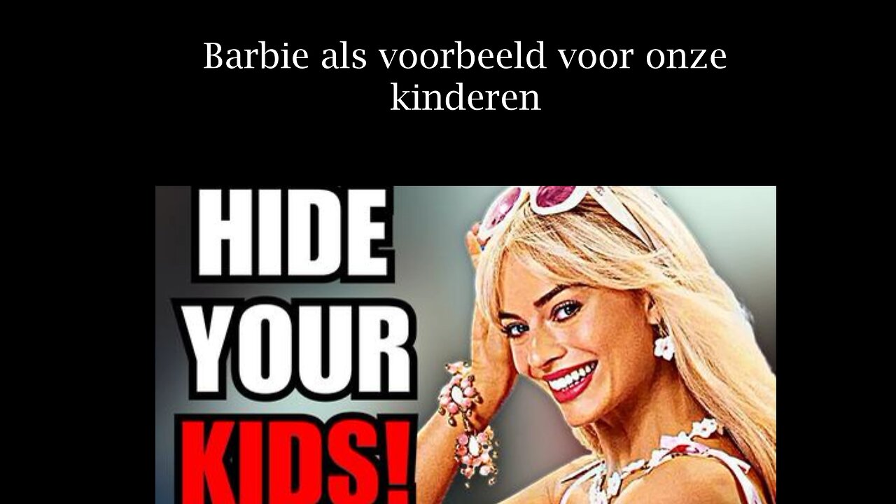 Barbie als voorbeeld voor onze kinderen