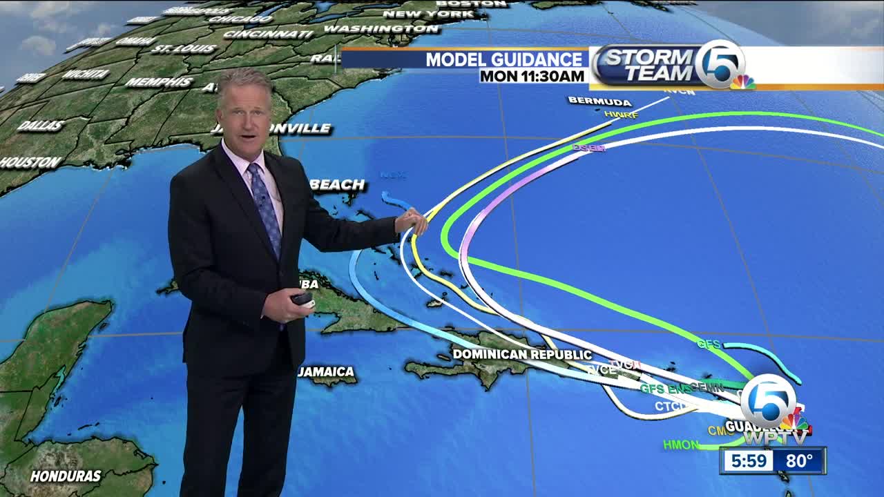 Tropical wave has 80 percent chance for development