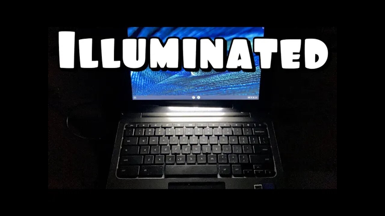 HOW TO LIGHT UP A LAPTOP KEYBOARD