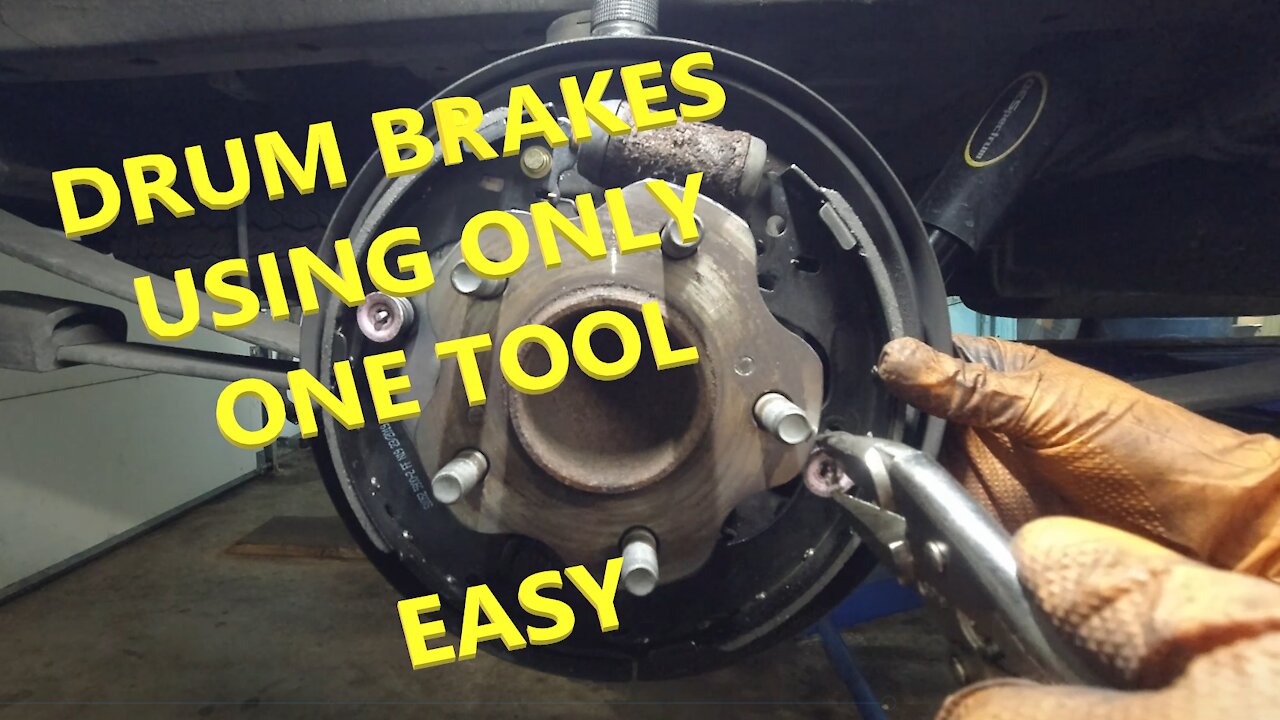 Nissan NV200 how to do drum brakes