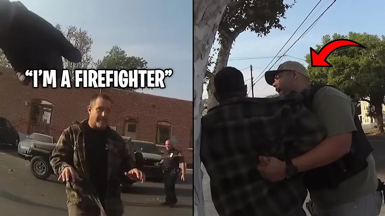 Firefighter Saves Mans Life and Gets Arrested For It