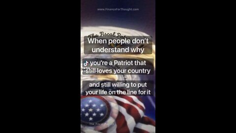 Why I’m Still a Patriot