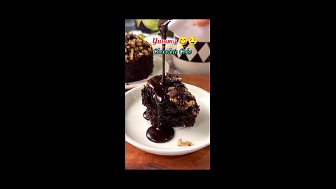 Yummy Homemade Walnut Chocolate Cake | Chocolate Lovers| Cake Lovers| Foodie | Desert