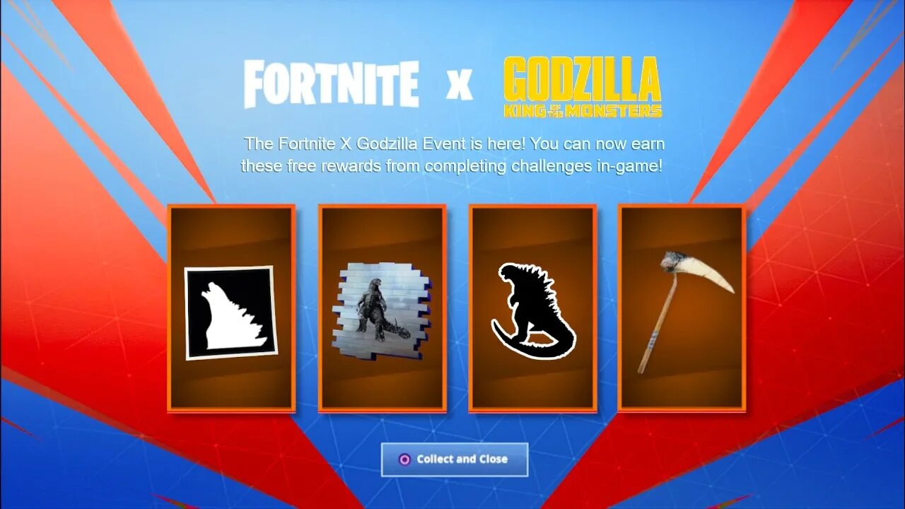 FORTNITE X GODZILLA EVENT LEAKED! NEW GODZILLA KING OF MONSTERS LTM REWARDS/ CHALLENGES! (NEW EVENT)