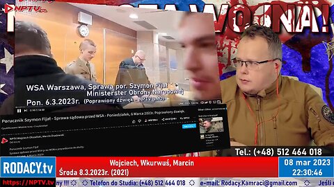 Środa - Wojciech Olszański obecny! Osadowski NPTV (08.03.2023)