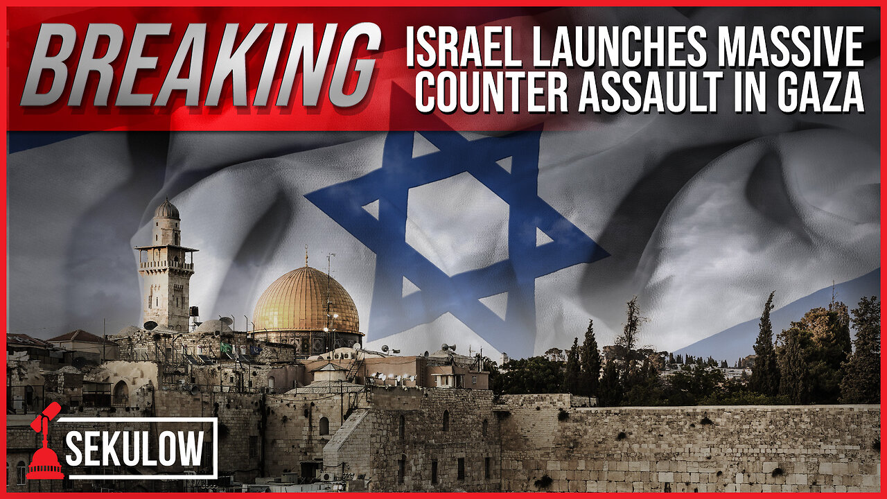 BREAKING: Israel Launches Massive Counter Assault in Gaza