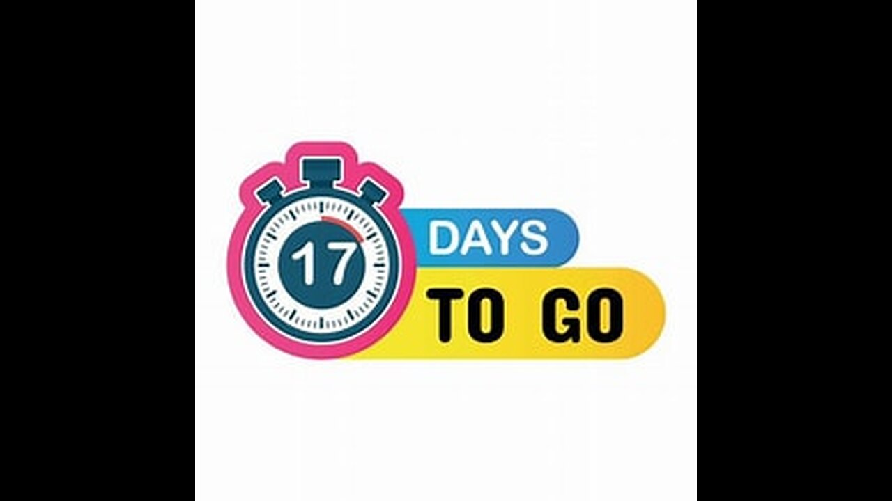 17 days to elections I voted early
