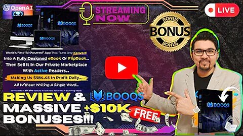 Booqs Review⚡💻[LIVE] Turn Any URL, Website, Blog To “eBooks & Flipbooks”📲⚡FREE 10K Bonuses💲💰💸