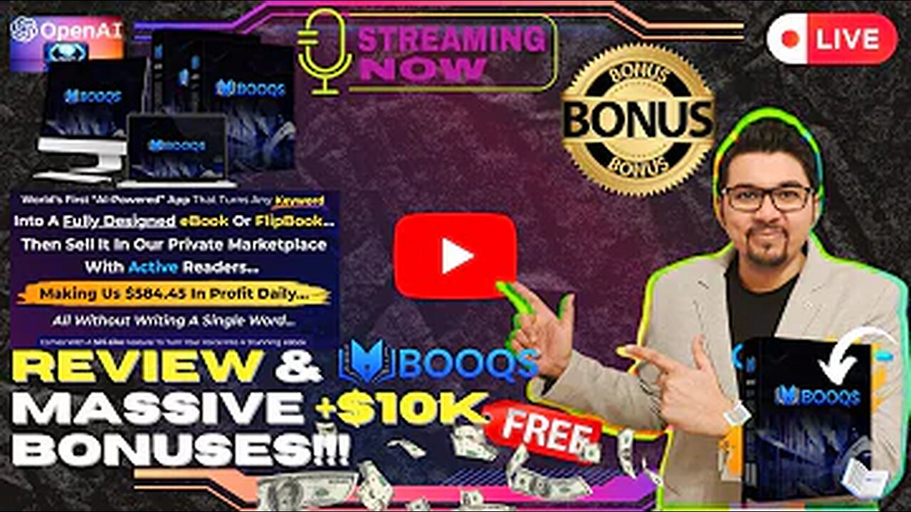 Booqs Review⚡💻[LIVE] Turn Any URL, Website, Blog To “eBooks & Flipbooks”📲⚡FREE 10K Bonuses💲💰💸