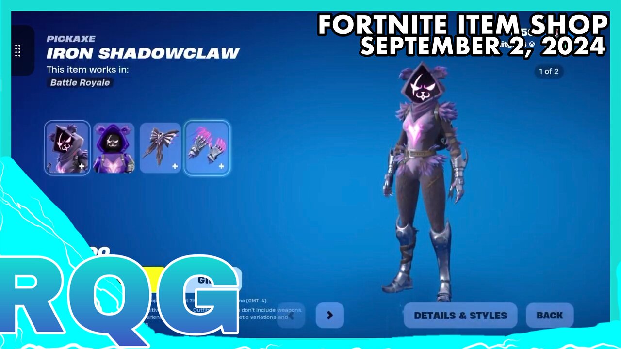 RAVEN TEAM LEADER IS BACK! FORTNITE ITEM SHOP (September 2, 2024)