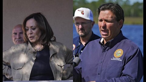 'She Has No Role in the Process' DeSantis Blasts Harris for Sticking