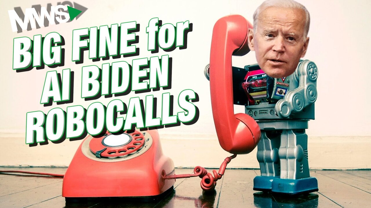 Big Fine | Democrat Consultant Fined $6 Million for Generating & Sharing AI-created Biden Robocalls