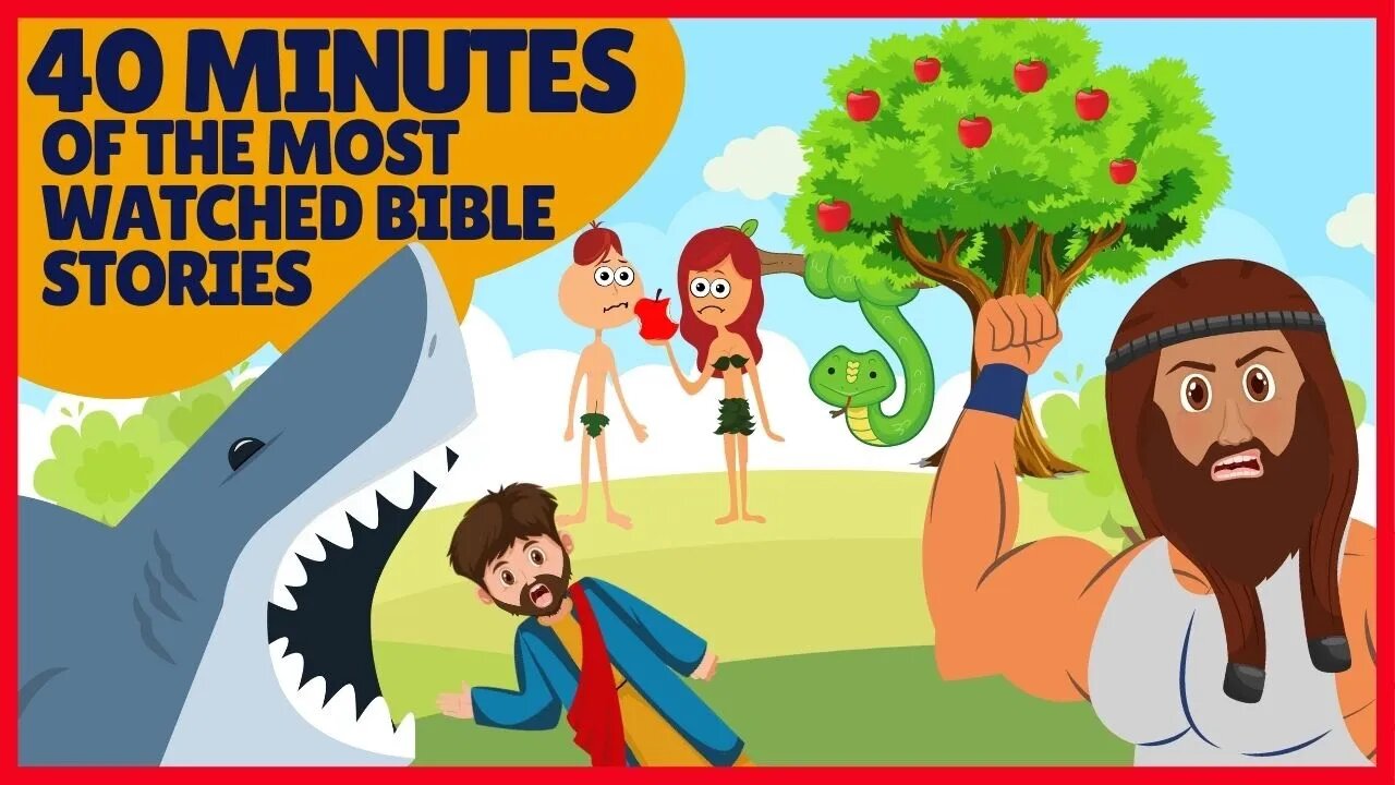 40 Minutes of Animated Children's Bible Stories